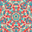 Kaleidoscope geometric colorful pattern. Abstract background