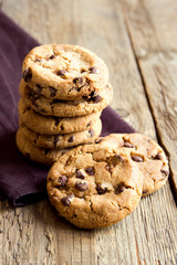 Wall Mural - Chocolate chip cookies