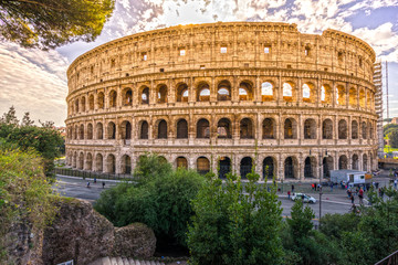 Sticker - Rome, Coliseum. Italy.