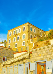 At Hydra island in Greece