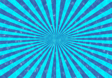 Grunge Blue Abstract Starburst Background
