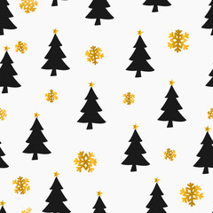 Sticker - Christmas Seamless Pattern