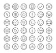 © IMG visuals icons - E-commerce. Online shop linear icons set