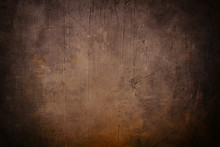  Brown Grunge Background Or Texture With Black Vignette Borders
