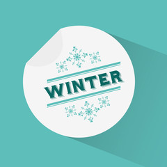 Poster - welcome winter design 