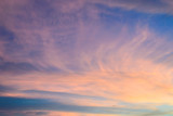 Fototapeta Zachód słońca - sunrise sky with clouds