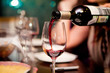 Red wine.Red wine can accompany a sumptuous dinner or to brighten up a dull evening after a hard day