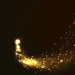 Wall Mural - Sparkling transparent glittering abstract background