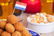 Dutch food: 'bittergarnituur' or 'bitterballen'