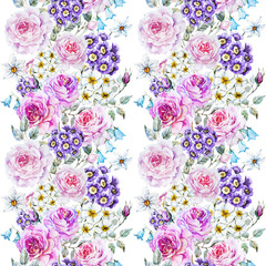  Raster floral pattern