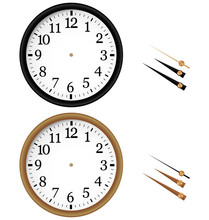 Clock Vector Illustration