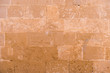 Steine Sandstein Mauer Braun Hintergrund Leer