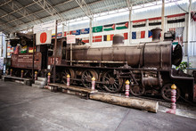 Ancient Steam Train