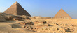 Die Pyramiden und Sphinx von Gizeh in Ägypten 