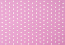 White Polkadot With Pink Background