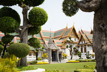 Garden In The Grand Palace, Bangkok, Thailand