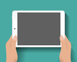 © absent84 - Hands holding tablet computer