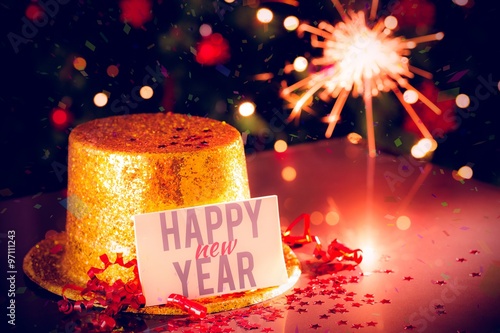 Photo Table at new years eve celebration