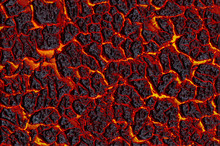 The Texture Of Molten Lava