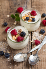 Sticker - Yogurt with granola or muesli