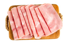 Squared Slice Of Lean Pork Ham