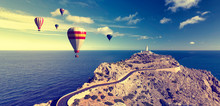 Hot Air Balloons And Formentor