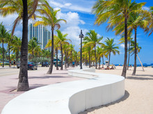 The Beach At Fort Lauderdale In Florida
