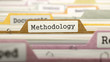 Methodology Concept on File Label.