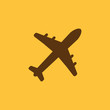 © vladvm50 - The plane icon. Travel symbol. Flat