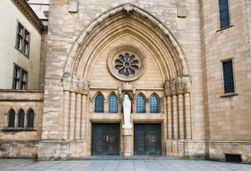 Wall Mural - Notre-Dame Cathedral, Luxembourg is the Roman Catholic Cathedral