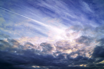Wall Mural - sky clouds