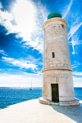 Wall Mural - Beautiful Lighthouse In Cassis,France