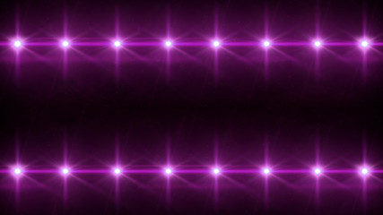 Wall Mural - double Stars lens flares pattern red