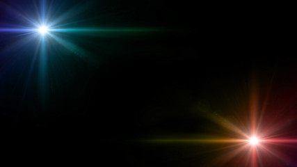 Wall Mural - twinkle star glow lens flare