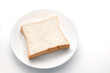 © wimage72 - Sliced bread/Sliced bread on white plate.