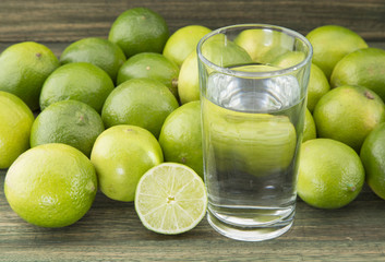 Poster - Limón y agua.