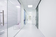 Corridor in a modern clinic
