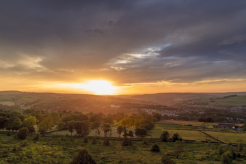 Sticker - Yorkshire sunset