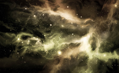 Wall Mural - universe starscape background