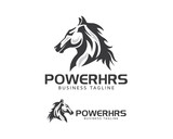 Fototapeta Konie - Power Horse Logo