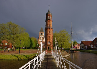 Canvas Print - Papenburg Alter Turm - Papenburg Old Tower 01