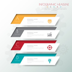 Design flat shadow template banners /graphic or website .Vector/