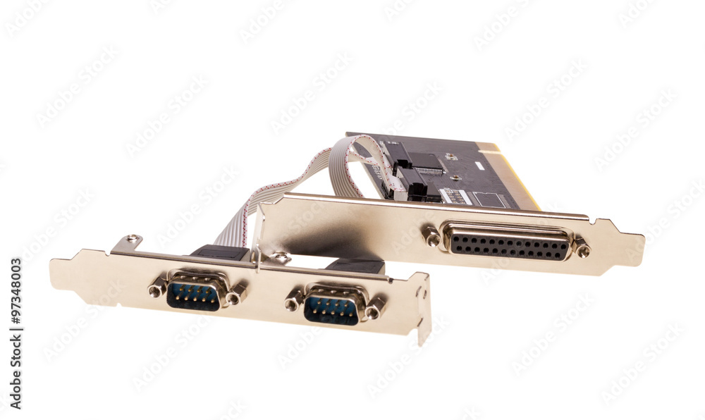Electronic collection - Computer digital input output port Card Stock ...