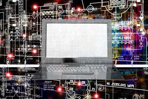 Fotografie, Obraz Engineering designing.Industrial technology
