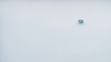 Wall Mural - water big drop with splash shot with 180fps slow motion