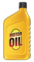 Motor Oil Quart Is An Illustration Of A Yellow Quart Size Motor Oil Container.