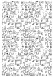 © veekicl - Hand drawn seamless pattern of tools sign and symbol doodles