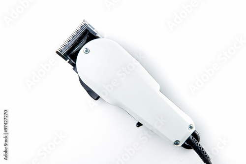 Cuadros en Lienzo hair clippers for hairdressers in beauty salon.