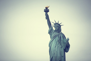 Statue of Liberty in New York City.