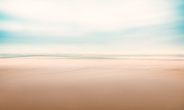 Fototapete - Minimalist Abstract Seascape